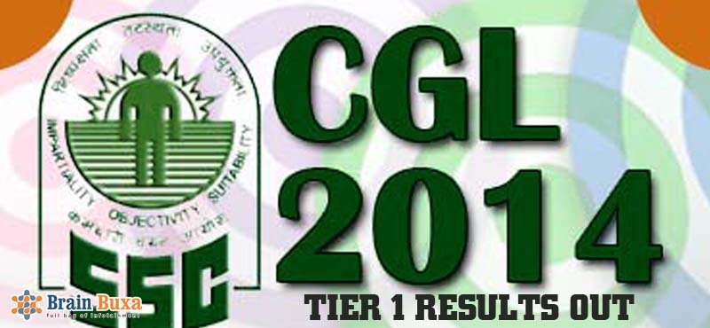 SSC CGL 2014 Tier 1 results out